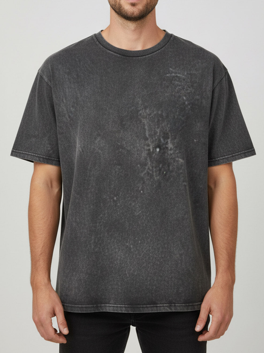 Charcoal Acid Wash Tee