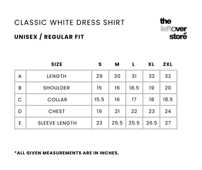 Classic White Dress Shirt