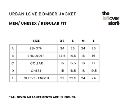 Urban Love Bomber Jacket