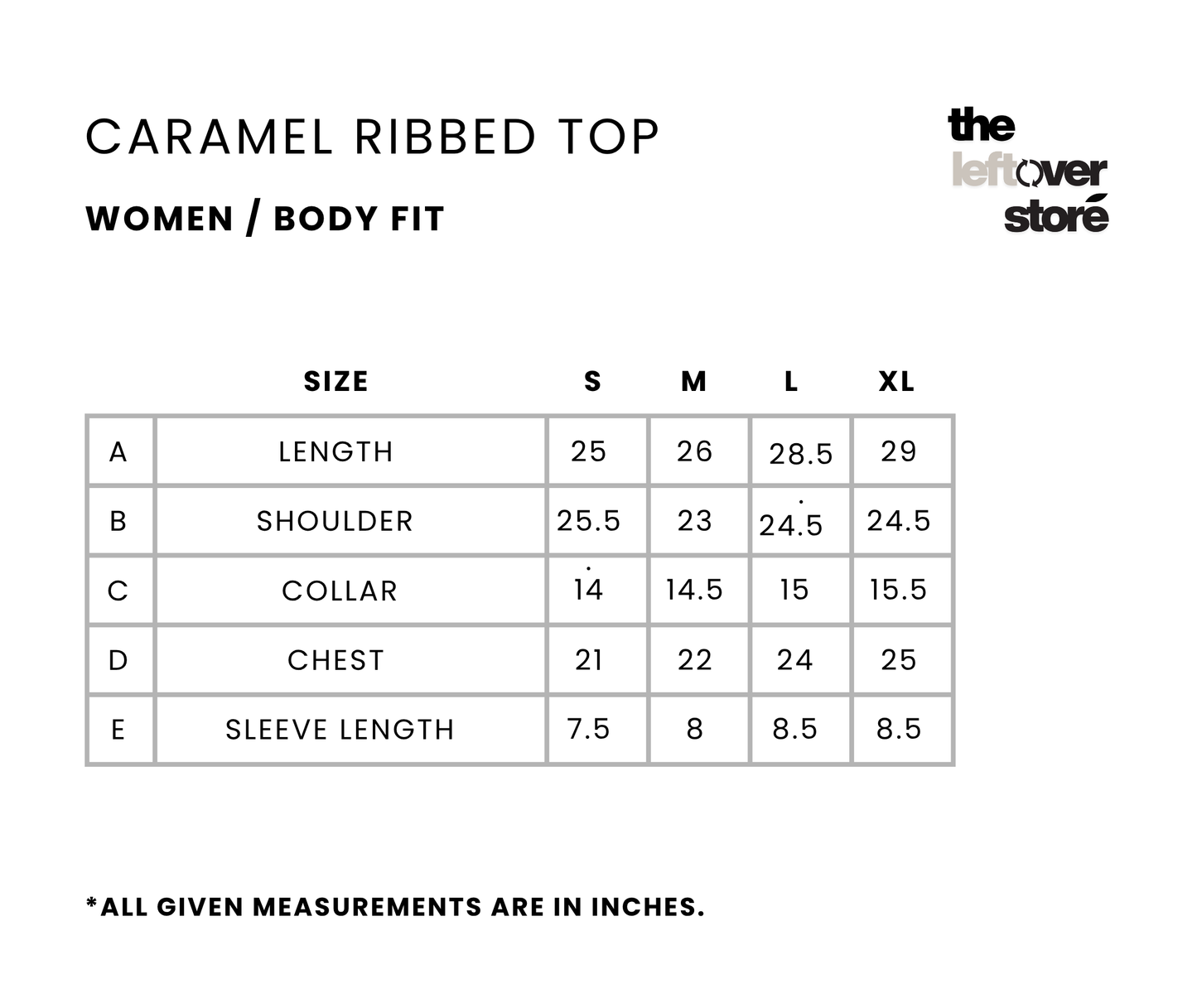 Caramel Textured Top