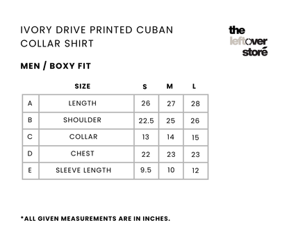Pearl Cuban Collar Shirt
