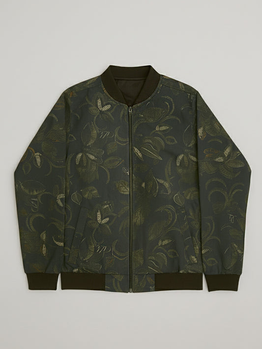 Foliage Bomber Jacket