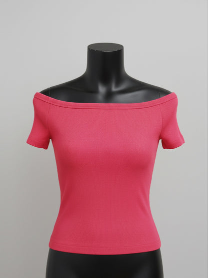 Blush Ribbed Top