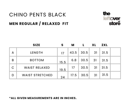 Chino Pants black